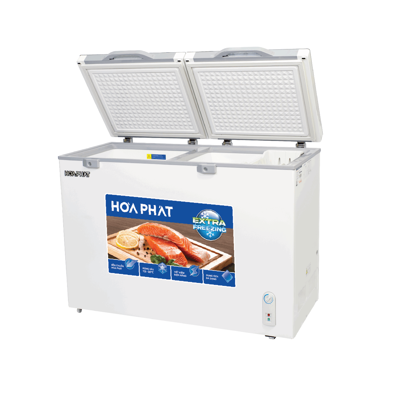 Tủ bảo quản 1 ngăn mặt kính Hòa Phát 352L HPF-AD6352.T1
